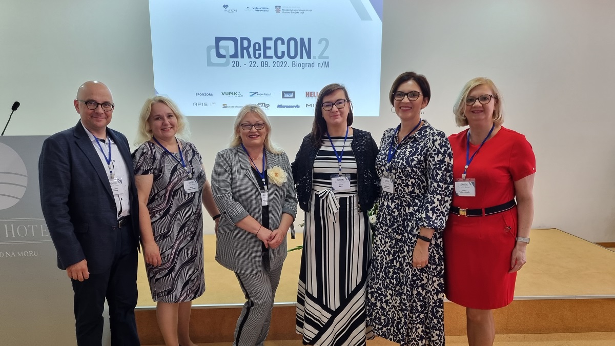 Naukowcy z Uniwersytetu Szczecińskiego na konferencji ReECON 2022 w Chorwacji