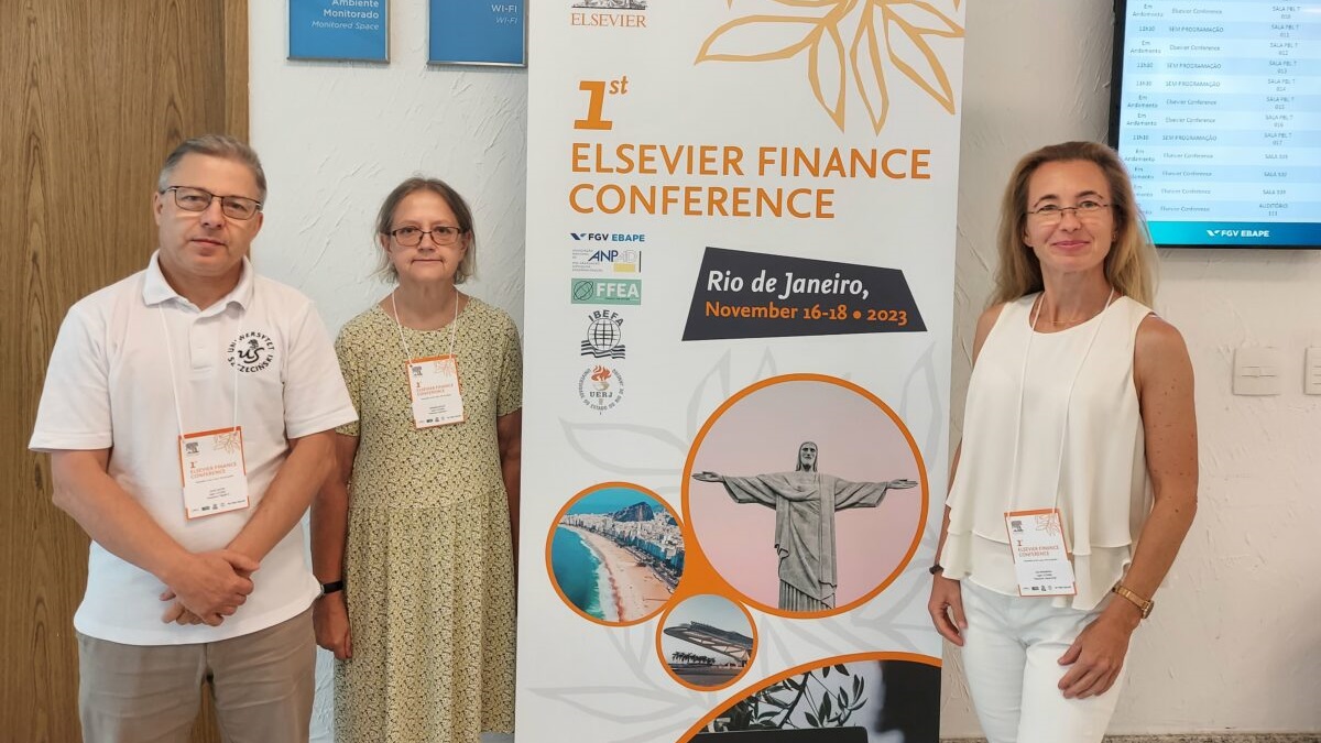 Instytut Ekonomii i Finansów na międzynarodowej konferencji „1st Elsevier Finance Conference” w Rio de Janeiro