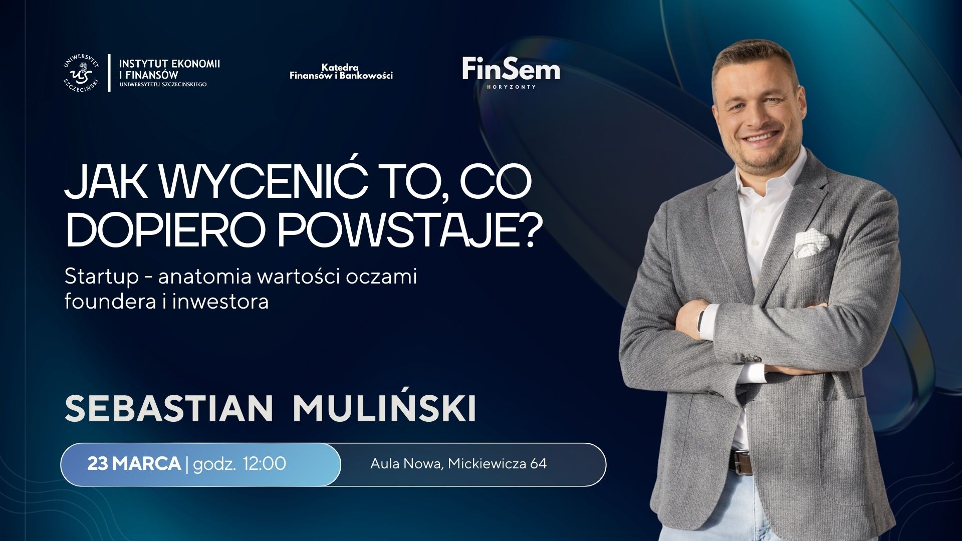 Zaproszenie na spotkanie z Sebastianem Mulińskim