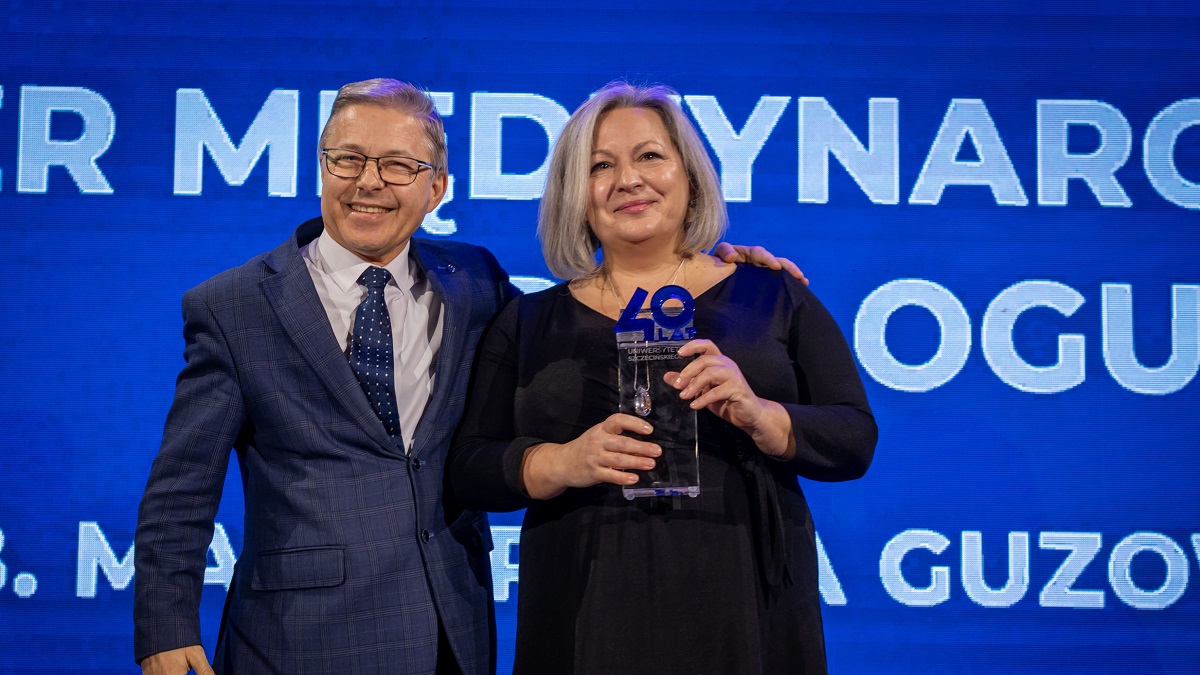 Wyróżnienie dla dr hab. Małgorzaty Guzowskiej, prof. US