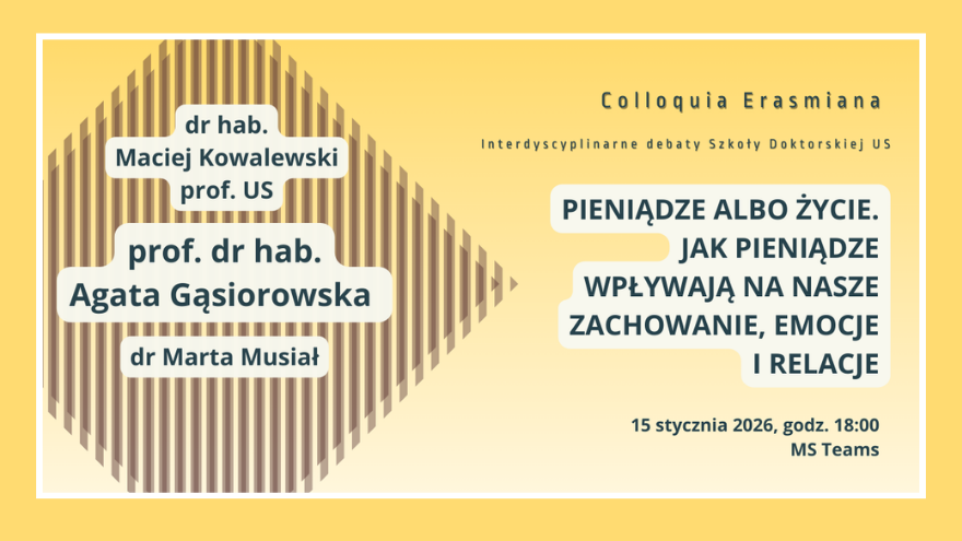 Interdyscyplinarne debaty Szkoły Doktorskiej Uniwersytetu Szczecińskiego