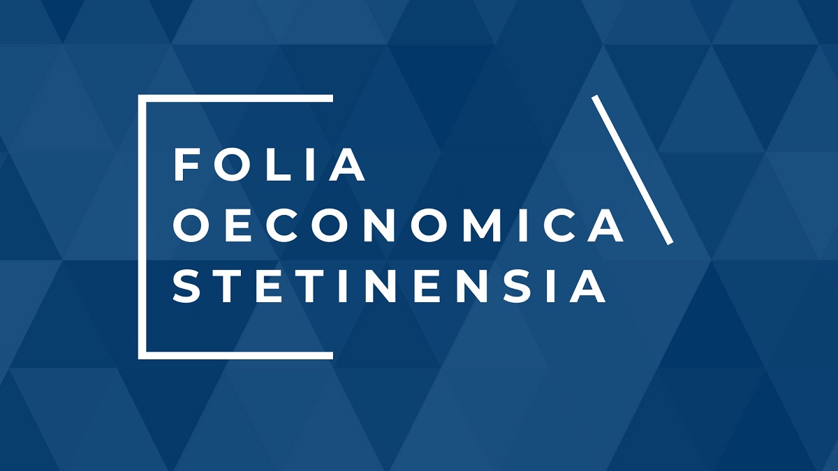 Nowy numer czasopisma Folia Oeconomica Stetinensia
