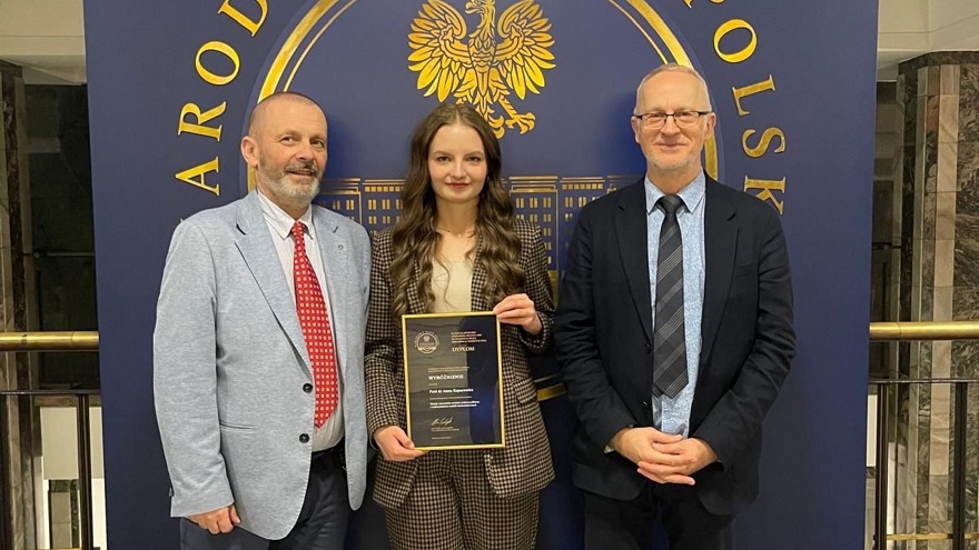 Wyróżnienie w konkursie Prezesa Narodowego Banku Polskiego