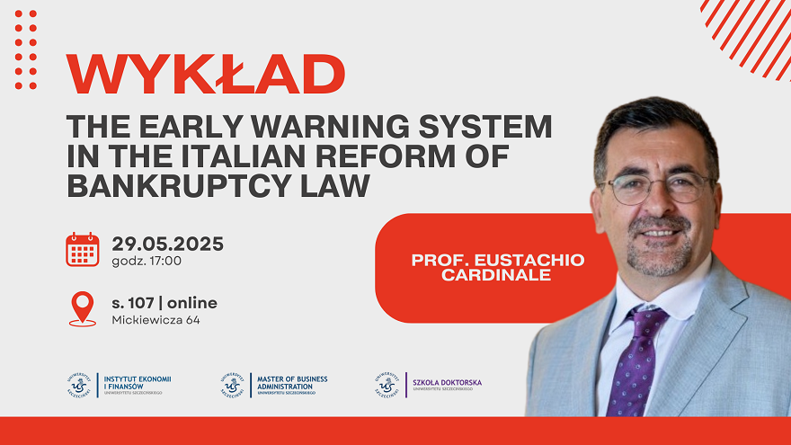 Zaproszenie na wykład prof. Eustachio Cardinale