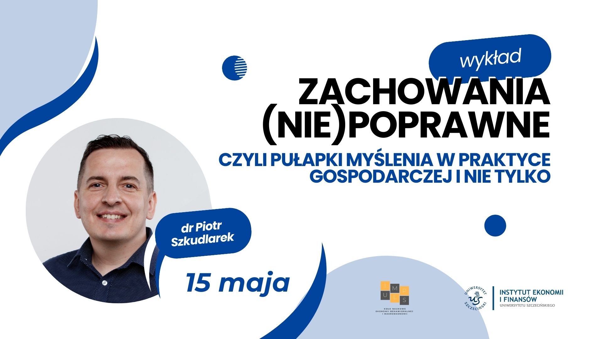 Zaproszenie na spotkanie z dr Piotrem Szkudlarkiem