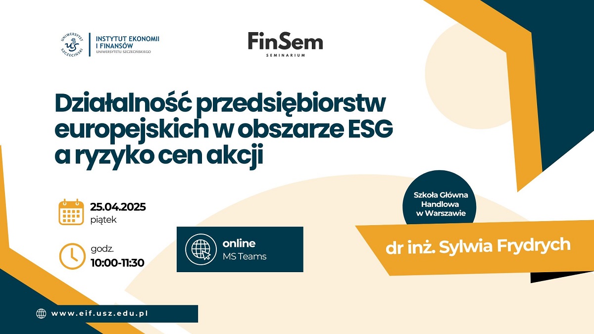 Zaproszenie na seminarium FinSem