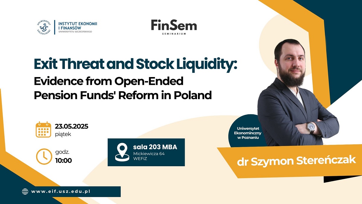 Zaproszenie na Seminarium FinSem
