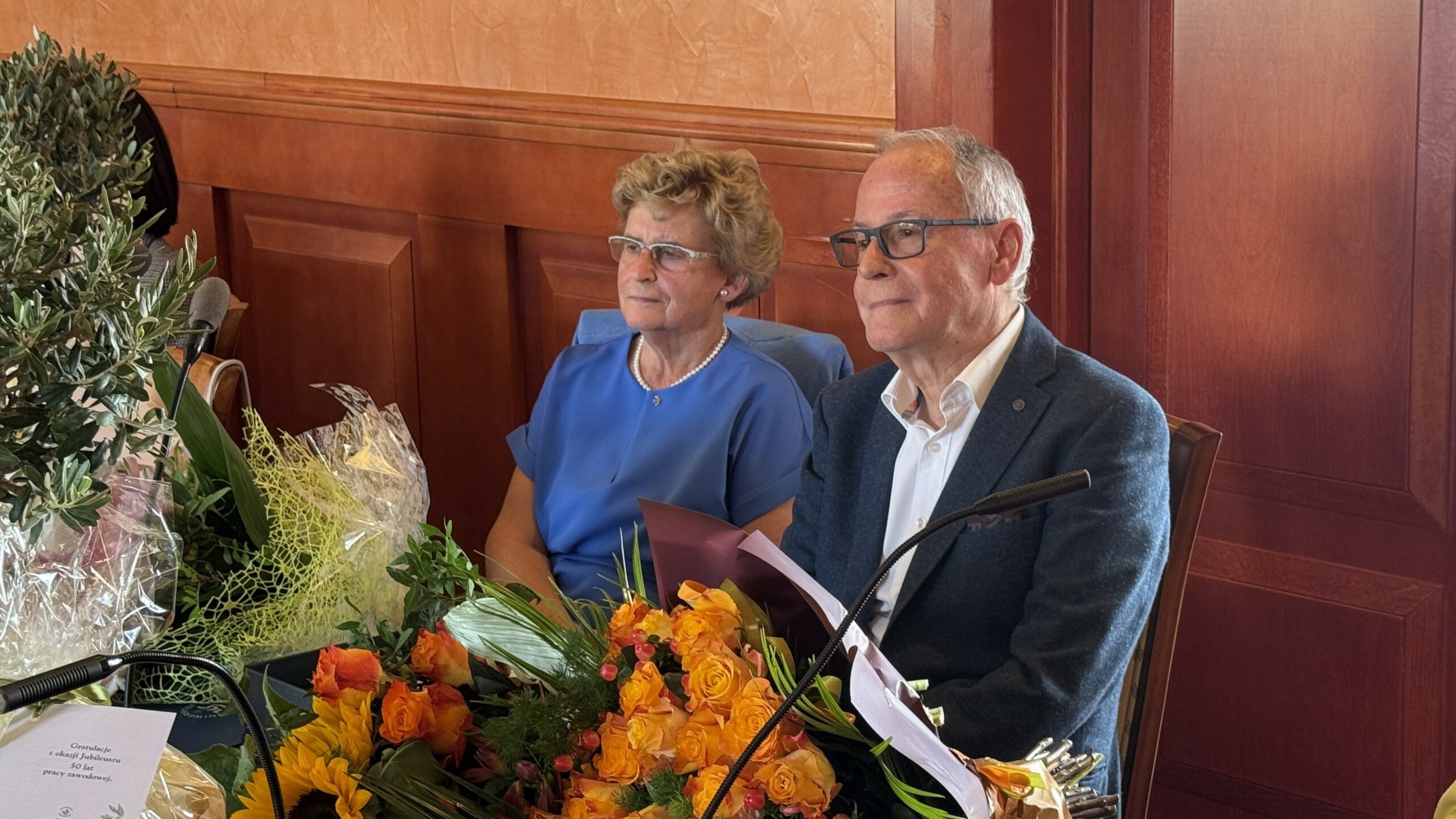 Uhonorowanie Profesorów za ponad 50 lat pracy naukowej