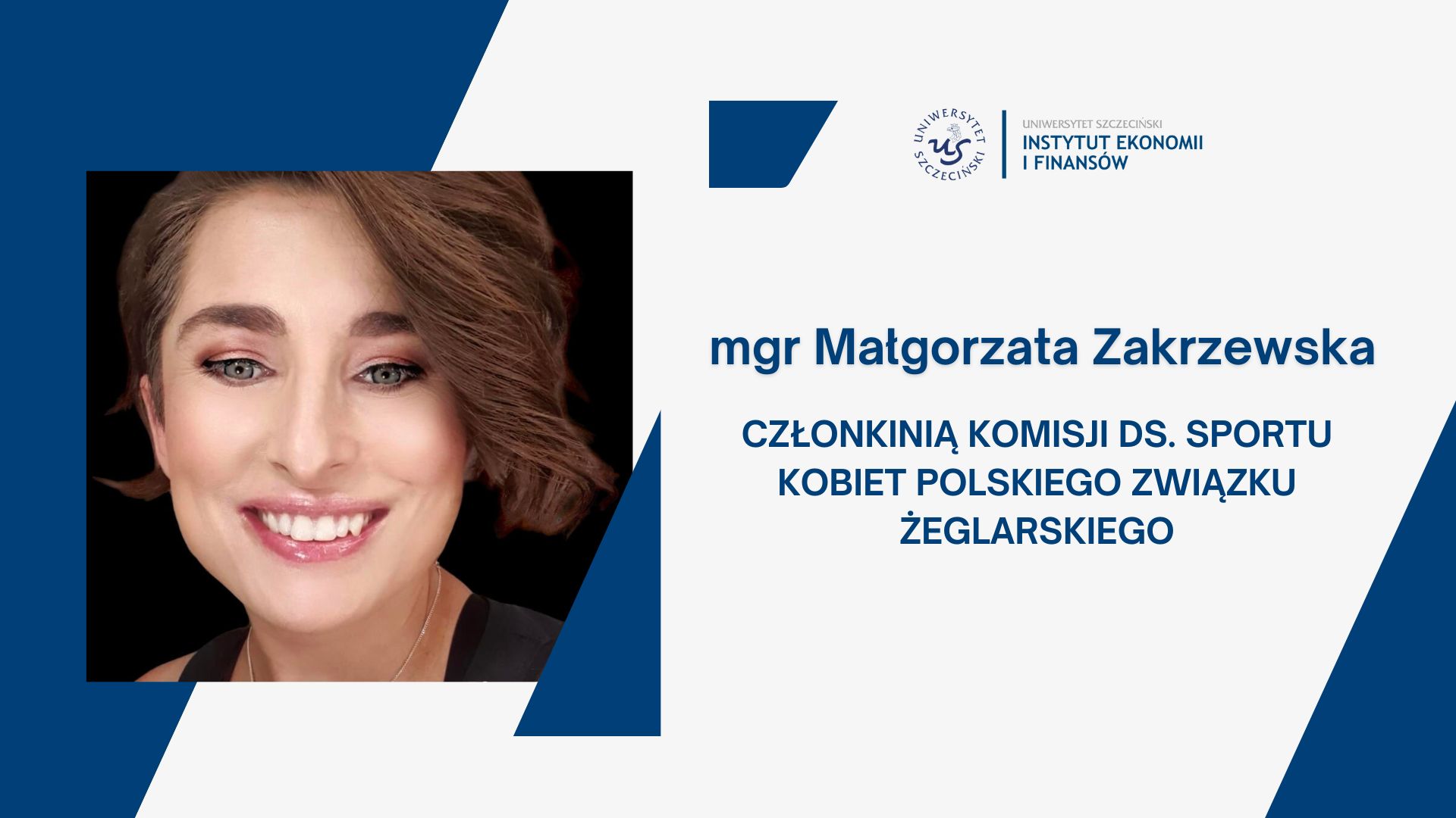 mgr Małgorzata Zakrzewska członkinią Komisji ds. Sportu Kobiet Polskiego Związku Żeglarskiego