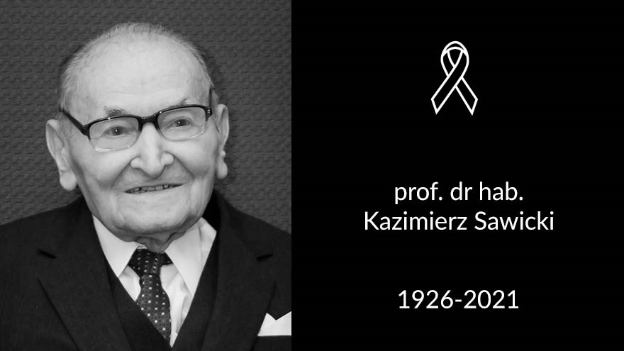 Zmarł prof. dr hab. Kazimierz Sawicki