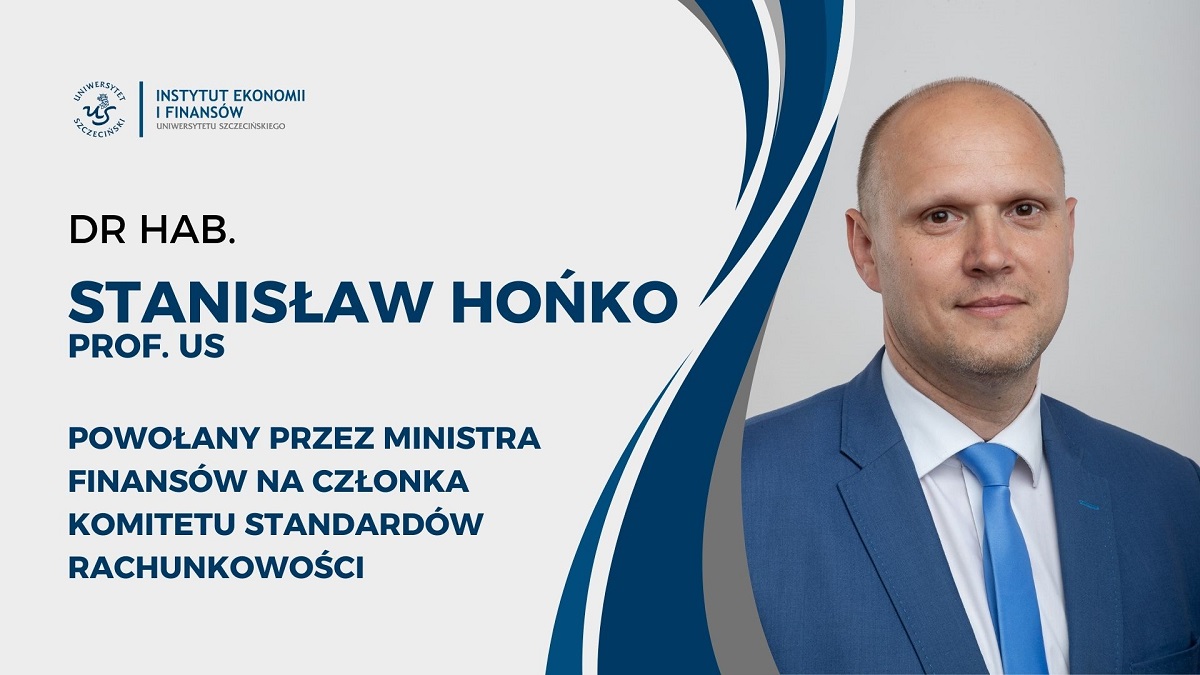 Kolejna kadencja prof. Stanisława Hońki w Komitecie Standardów Rachunkowości