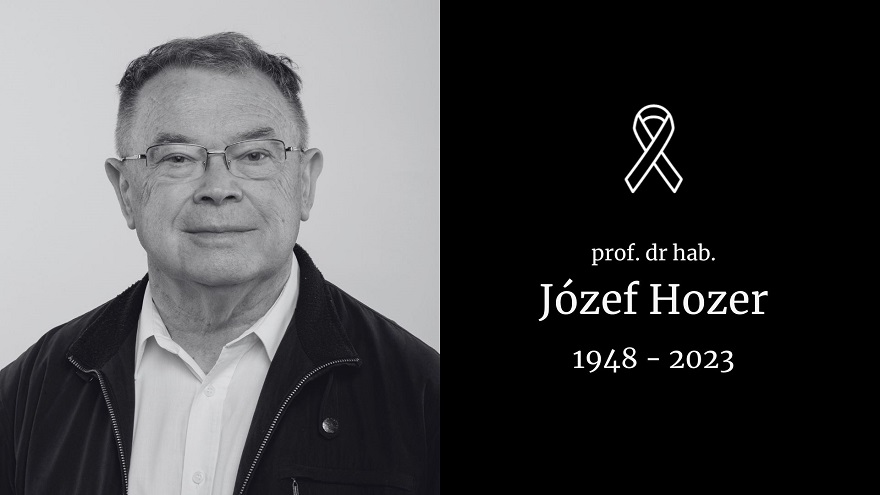 Odszedł prof. Józef Hozer