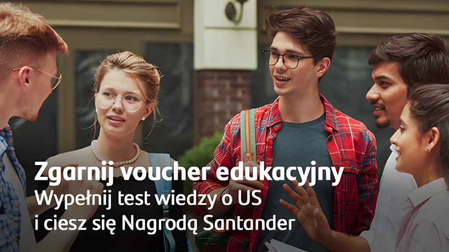 Vouchery edukacyjne dla studentów i pracowników US – rusza program Nagroda Santander