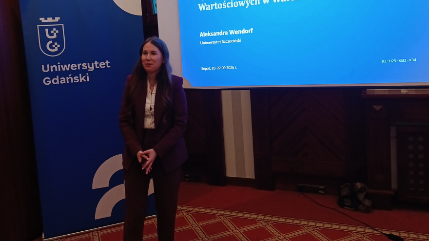 Sukces pracowniczki IEiF podczas Konferencji Katedr Finansów