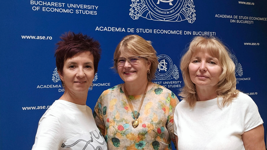 Wizyta studyjna przedstawicielek IEiF na Bucharest University of Economic Studies